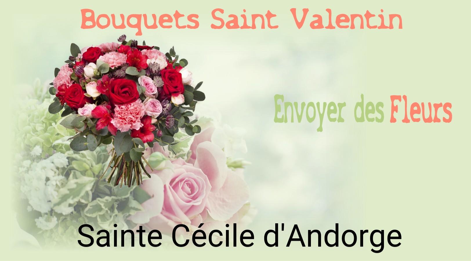 Roses de Saint-Valentin livrées à Sainte-Cécile-d'Andorge
